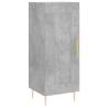 Stylish Highboard Concrete Grey | Engineered Wood Storage