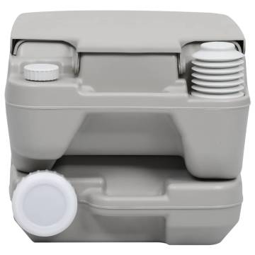 Portable Camping Toilet Grey 10+10 L - Convenient & Durable