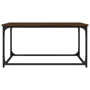 Elegant Brown Oak Coffee Table - 80x50x40 cm | HipoMarket