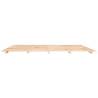 Solid Wood Pine Bed Frame 200x200 cm - Durable & Stylish