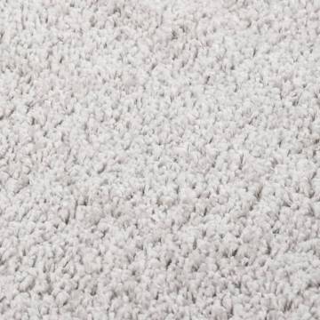 Shaggy Rug Light Grey 140x200 cm - Anti Slip Comfort