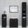 Stylish Bathroom Cabinet Black 30x30x183.5 cm - Hipomarket