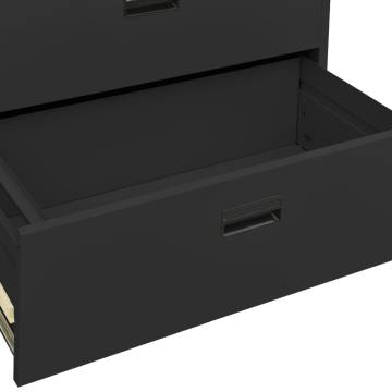 Stylish Anthracite Filing Cabinet - Durable Steel Storage