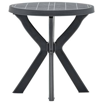 Bistro Table Anthracite Ø70 cm - Stylish Garden Furniture