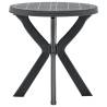 Bistro Table Anthracite Ø70 cm Plastic Colour anthracite Quantity in Package 1 