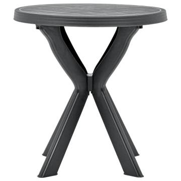 Bistro Table Anthracite Ø70 cm - Stylish Garden Furniture