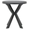 Bistro Table Anthracite Ø70 cm - Stylish Garden Furniture