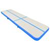 Inflatable Gymnastics Mat with Pump - 600x100x20 cm PVC Blue