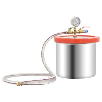 Stainless Steel Vacuum Chamber 7.4L - Durable & Efficient