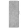 Wall Mounted Cabinets 2 pcs Concrete Grey - Stylish Storage