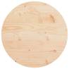 Table Top Round Ø40x3 cm Solid Wood Pine - Rustic Design