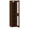 Elegant Highboard Brown Oak | Stylish Storage Solution