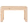 Garden Bench 80x38 cm - Solid Pine Wood for Outdoor Use