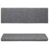 Stair Mats (15 pcs) - Light Grey Needle Punch 65x21 cm