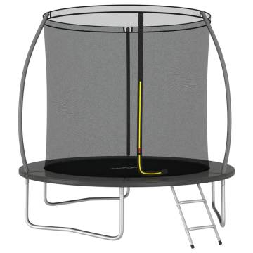 Trampoline Set Round 244x55 cm - Safe & Fun Outdoor Fun