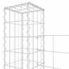 U-shape Gabion Basket with 7 Posts - 740x20x200 cm