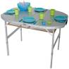 Eurotrail Camping Table Chartres - 120x80cm Outdoor Table