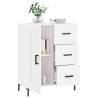 High Gloss White Sideboard - 69.5 x 34 x 90 cm | Hipomarket