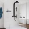 SCHÜTTE SAMOA RAIN Matte Black Shower Set | Improve Your Bathroom