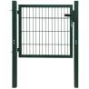 2D Fence Gate (Single) Green 106 x 130 cm Colour green Size 106 x 130 cm 