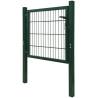 Durable 2D Green Fence Gate 106 x 130 cm - Secure Your Garden