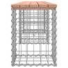 Garden Bench Gabion Design - Solid Douglas Wood | Hipo Market