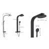 SCHÜTTE SAMOA RAIN Matte Black Shower Set | Improve Your Bathroom