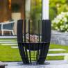 RedFire Fire Basket Baylor Black - Stylish Garden Addition