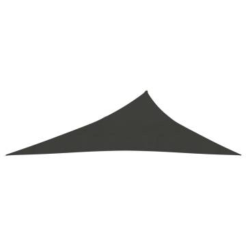 Sunshade Sail 4x5x6.8m Anthracite - Durable HDPE Protection