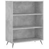 Stylish Highboard Concrete Grey | 69.5x34x180 cm | HipoMarket