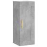 Stylish Highboard Concrete Grey | 34.5x34x180 cm | Hipomarket