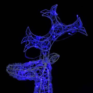 LED Reindeer Christmas Decoration | 90 Lights, Acrylic Design