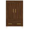 Stylish Highboard Brown Oak - 69.5x31x115 cm | Hipomarket