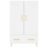 Stylish Highboard White - 69.5x31x115 cm | HipoMarket UK