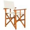 Director's Chair Solid Acacia Wood | Comfortable & Stylish