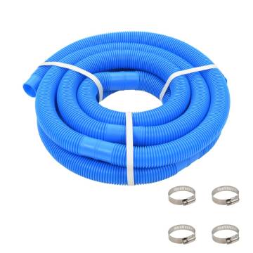 Pool Hose with Clamps - 38mm, 6m | HipoMarket UK