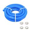 Pool Hose with Clamps Blue 38 mm 6 m Size 38 mm/6 m with clamps Quantity in Package 1 