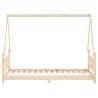 Kids Bed Frame 90x190 cm | Solid Wood Pine - HipoMarket