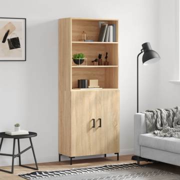 Highboard Sonoma Oak - Stylish Storage Solution | Hipomarket