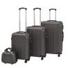 Four Piece Hardcase Trolley Set Anthracite - Durable & Stylish