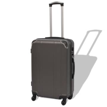 Four Piece Hardcase Trolley Set Anthracite - Durable & Stylish