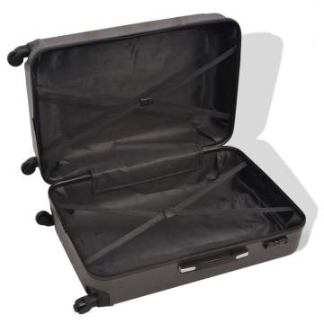 Four Piece Hardcase Trolley Set Anthracite - Durable & Stylish