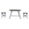 AXI 3 Piece Children Picnic Table Set Grey & White - Durable Fun