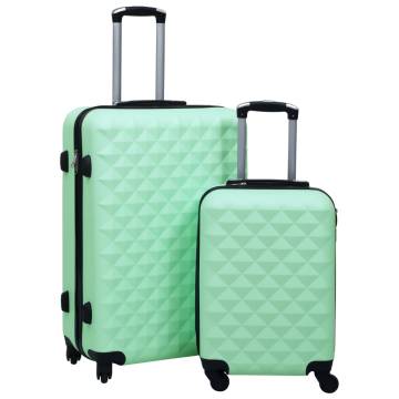 Hardcase Trolley Set 2 pcs Mint ABS - Durable & Lightweight