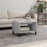 Coffee Table Grey Sonoma 60x50x40 cm Engineered Wood Colour grey sonoma Quantity in Package 1 