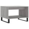 Stylish Grey Sonoma Coffee Table - Engineered Wood | HipoMarket