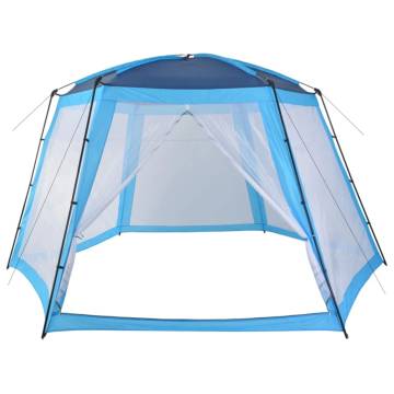 Blue Pool Tent Fabric 500x433x250 cm - UV Resistant & Durable