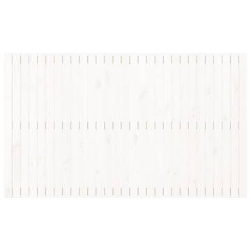 Elegant White Wall Headboard - Solid Pine Wood | HipoMarket