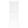 White Aquarium Stand 75x36x72.5 cm - Durable Engineered Wood