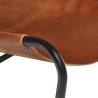 Relaxing Brown Leather Chair | Vintage Style Comfort